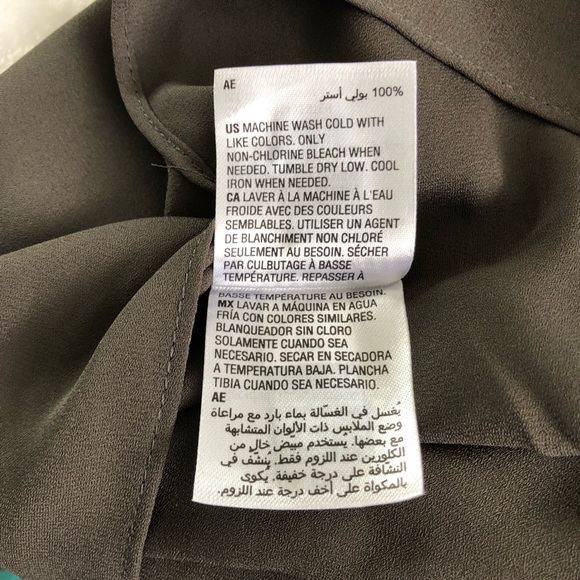 Alfani Pleated Back Tunic Urban Olive M - New With Tags - Picture 7 of 10